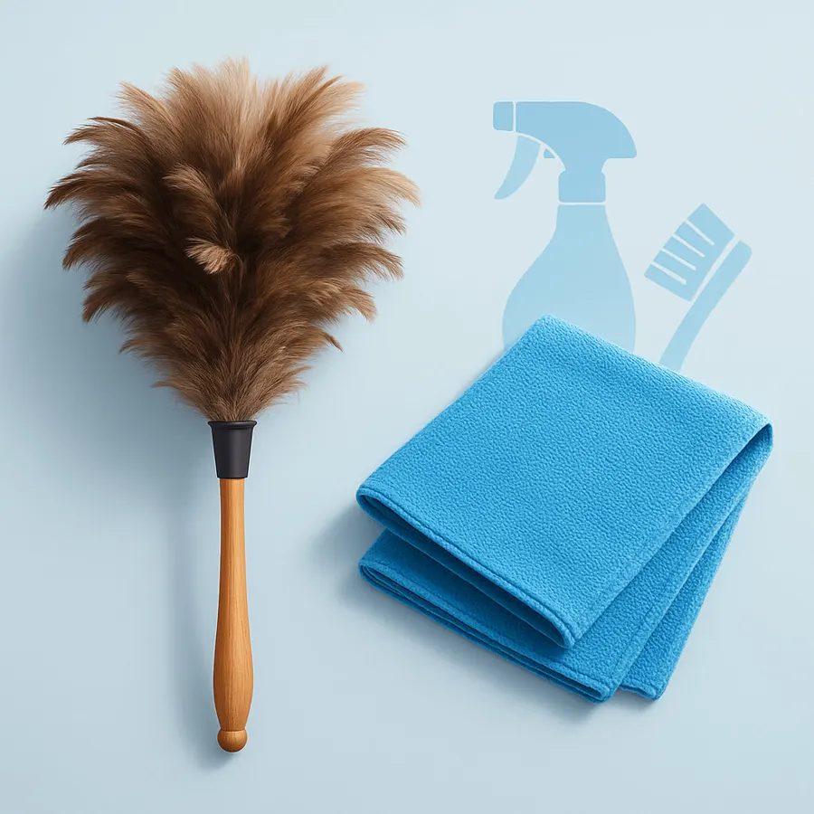 Featured image for Duster vs Microfiber Cloth: Which Cleans Better?