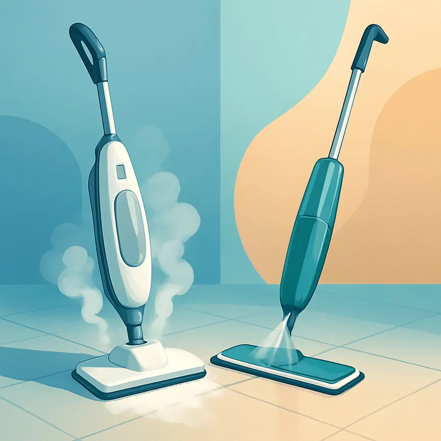 Featured image for Steam Mops vs Spray Mops: Which Floor Cleaner Works Best?