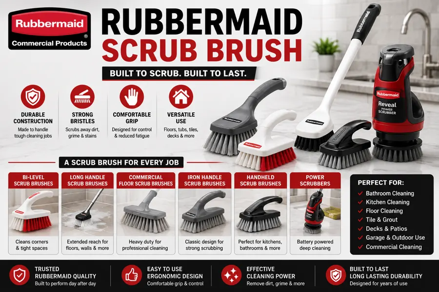 Featured image for Rubbermaid Scrub Brush Review: Is It Worth the Hype?