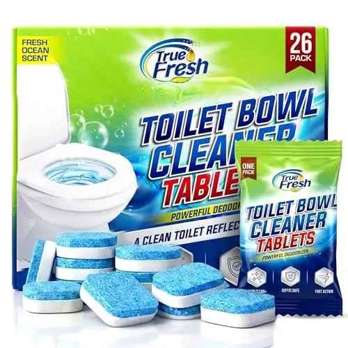 True Fresh Toilet Bowl Cleaner Tablets 26 Pack