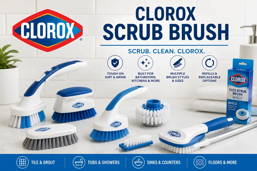 Featured image for Clorox Scrub Brush Review: Does It Deliver Deep Cleaning Power?