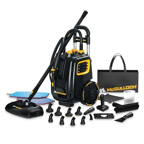 McCulloch MC1385 Deluxe Canister Steam Cleaner