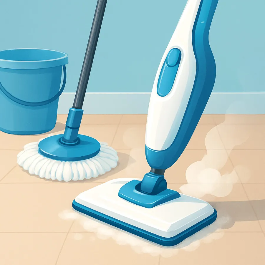 Featured image for Steam Mops vs Spin Mops: Which Cleans Better for Your Home?