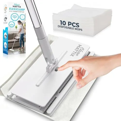 CleanMattix - FlexiClamp Sweep & Mop Kit