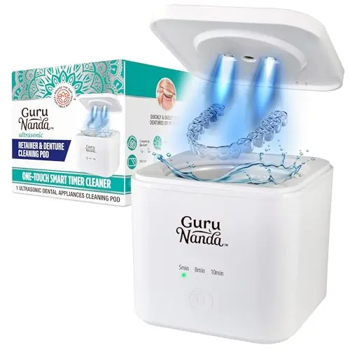 GuruNanda Retainer & Aligner Cleaning Pod