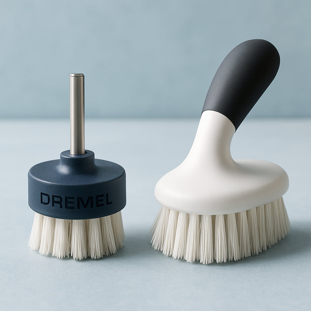 Featured image for Dremel Scrub Brush vs OXO Good Grips: Which is Best?