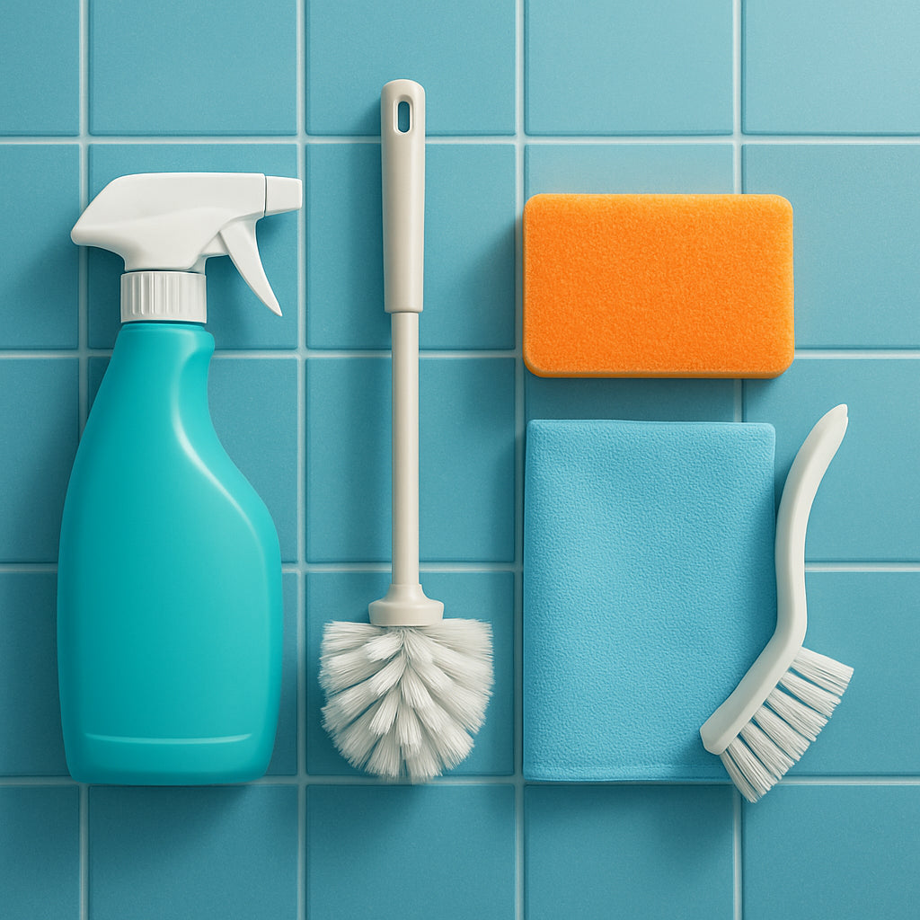 Featured image for Bathroom Cleaning Tools vs. Clean Shower Spray: Which Works Best?