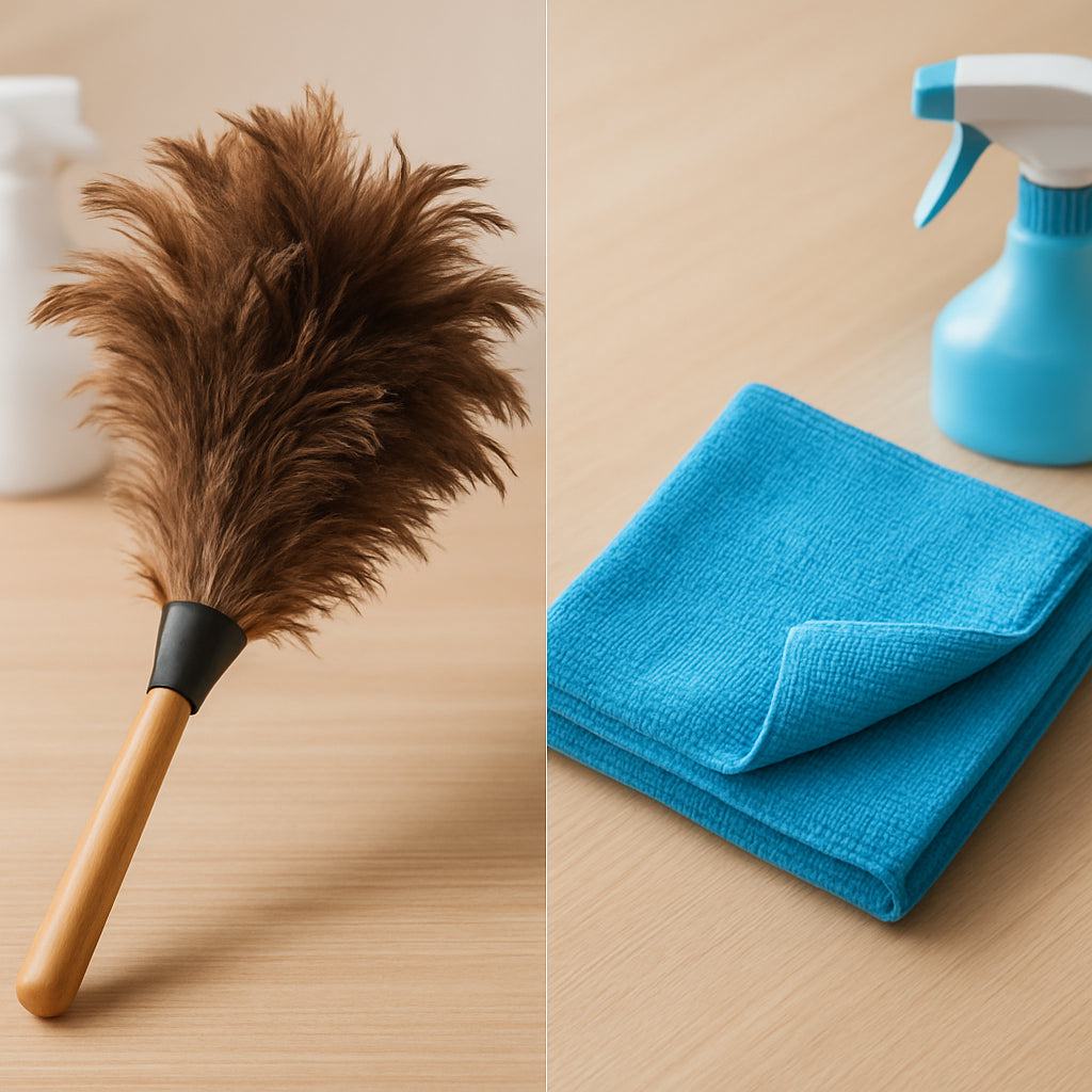 Featured image for Duster vs Microfiber Cloth: Which Cleaning Tool Performs Better?