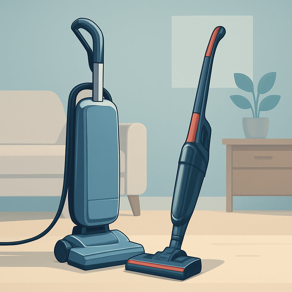 Featured image for Upright Vacuums vs Cordless Vacuums: Which Is Best for You?
