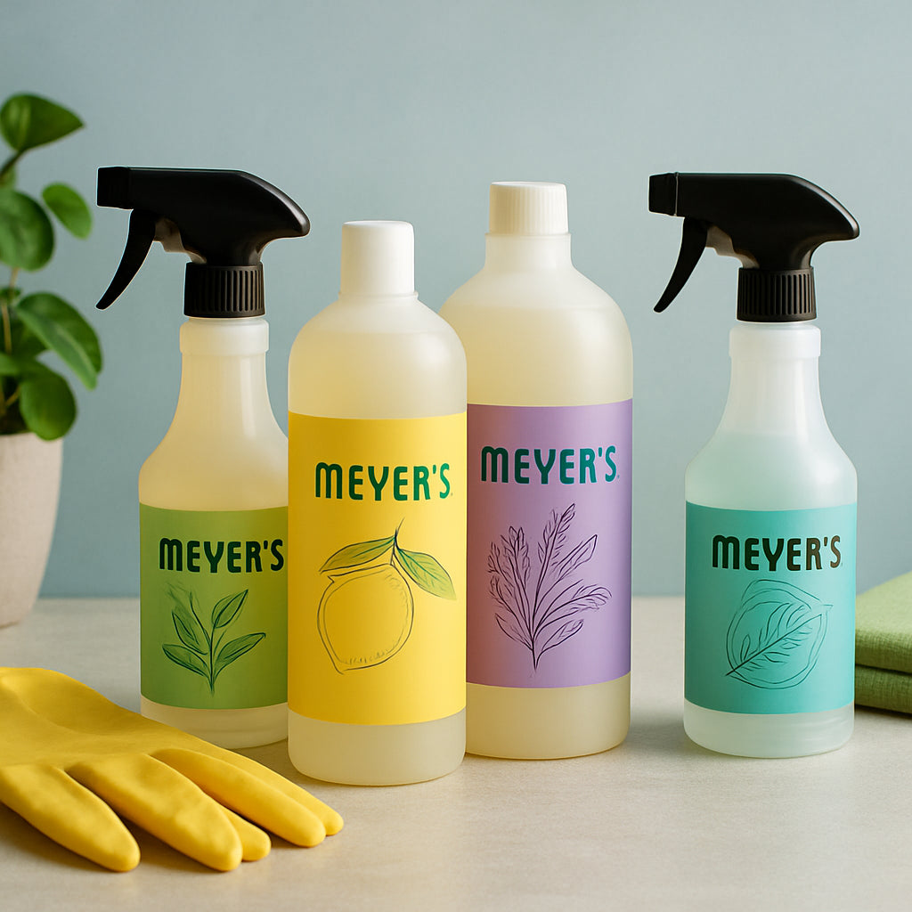 Featured image for Mrs. Meyer’s Cleaning Products vs. Leading Cleaning Sprays Compared