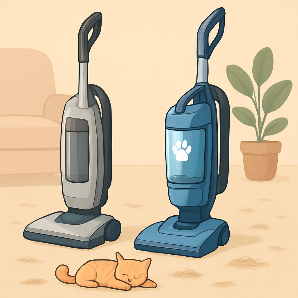 Featured image for Pet Hair Vacuums vs Upright Vacuums: Which Is Best for You?