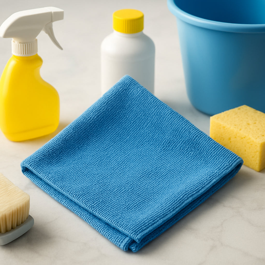 Featured image for Microfiber Cloth vs Traditional Cleaning Supplies: Best Choice Explained