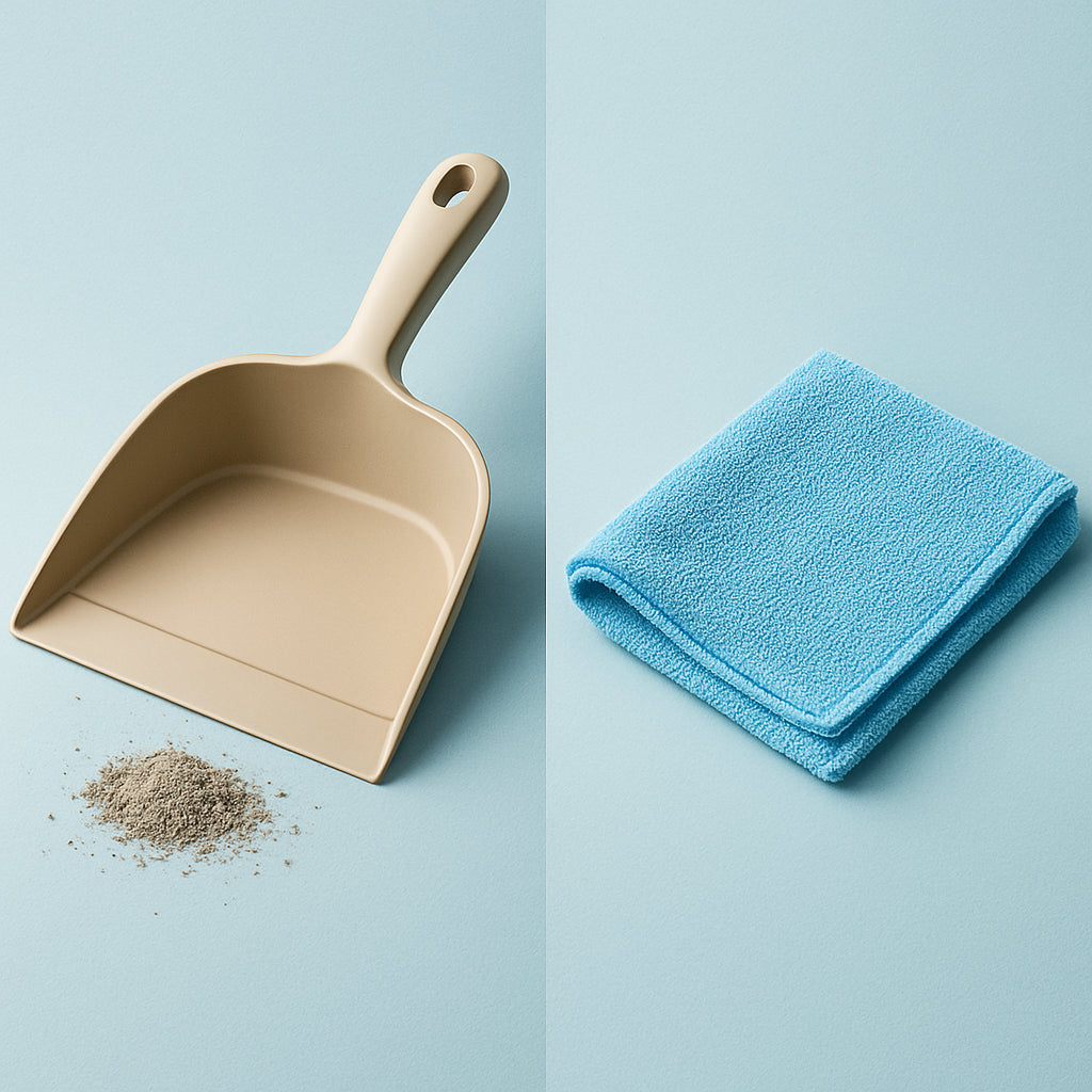 Featured image for Dustpan vs Microfiber Cloth: Which Cleans Better for You?