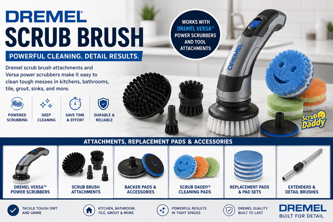 Featured image for Dremel Scrub Brush Review: Is This Cleaning Tool Worth It?