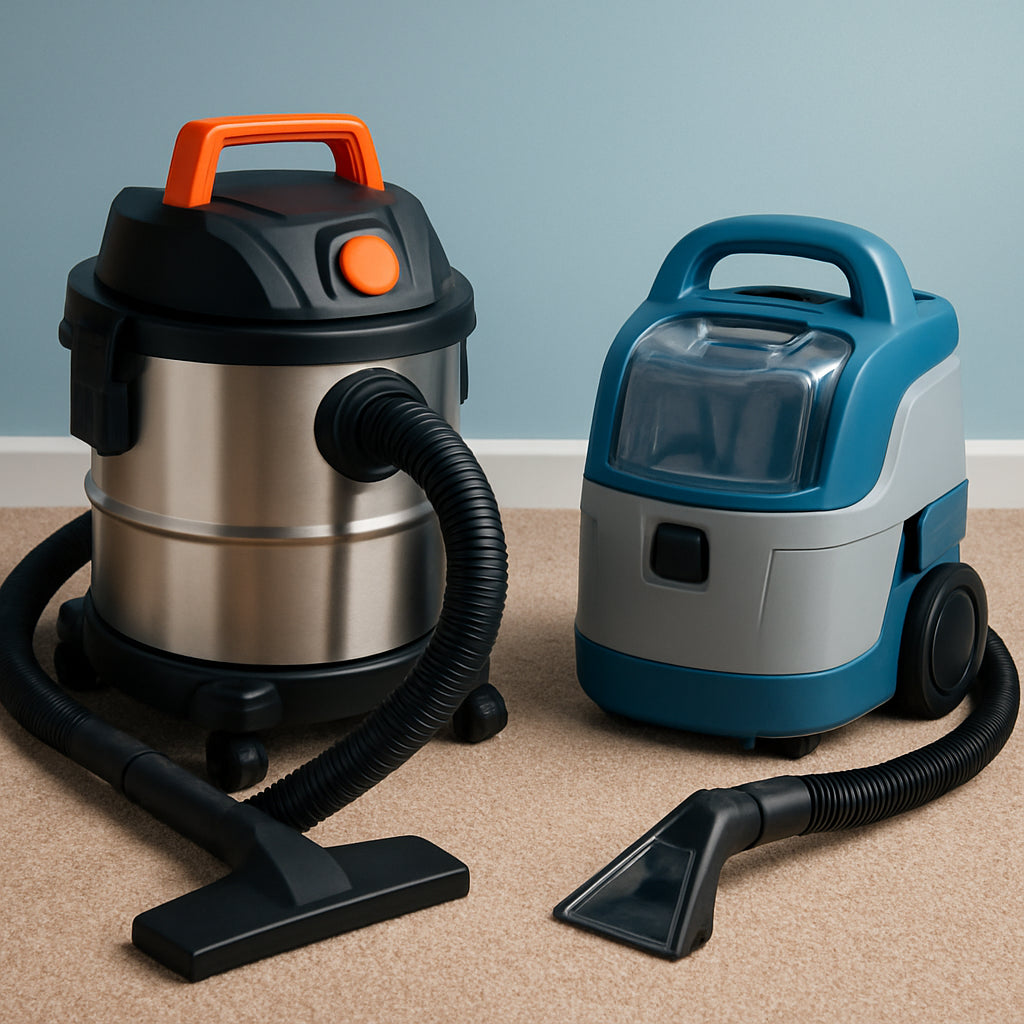 Featured image for Wet Dry Vacuums vs Portable Carpet Cleaners: Expert Comparison