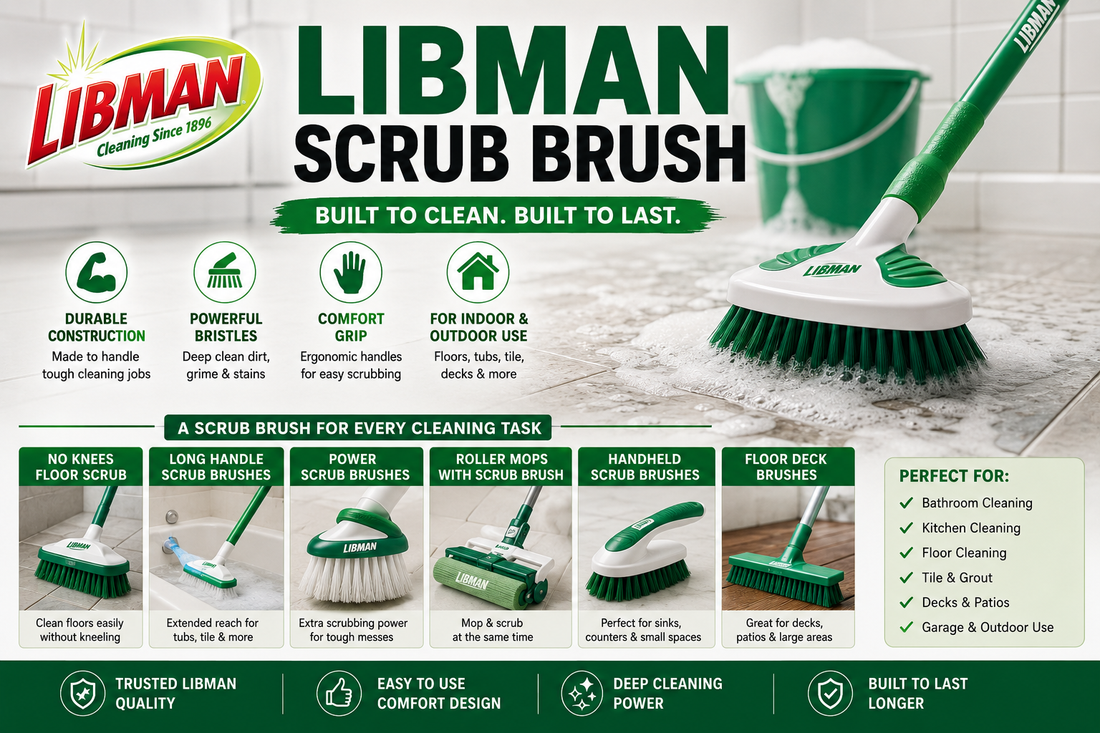Featured image for Libman Scrub Brush Review: Is It the Best Cleaning Tool?