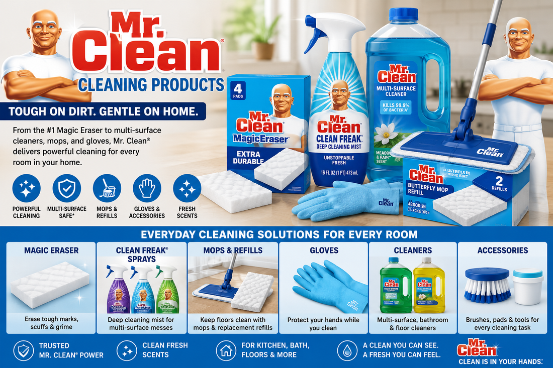 Featured image for 15 Best Mr. Clean Cleaning Tools for Effortless Home Care: Your Complete Guide