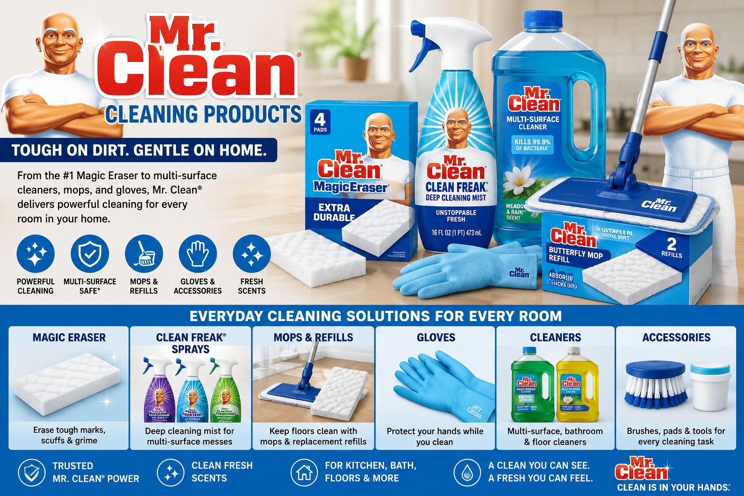 Featured image for 15 Best Mr. Clean Cleaning Tools for Effortless Home Care: Your Complete Guide