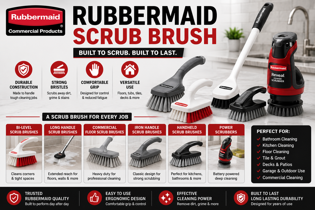 Featured image for Rubbermaid Scrub Brush Review: Is It Worth the Hype?