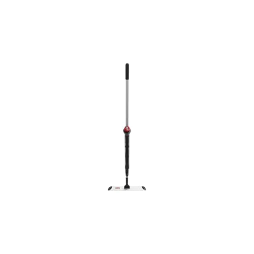 Rubbermaid Commercial Products HYGEN PULSE Microfiber Spray Mop Kit with Handle 18 inch Mop Frame and two 18 inch Pads Silver for Janitorial and Heavy-Duty Industrial Floor Cleaning
