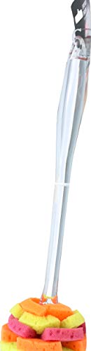 Casabella, Plum/Lime/Orange Multicolor Clear Sponge Brush, 1 EA
