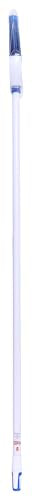 Mr. Clean Angle Broom Floor Sweeper with Feathered Bristles Perfect for Fine Particles Pet Hair Debris & Dust, Durable Sturdy Bristles Angled for Corners with Hang Hole for Storage, 53.5-Inch, White