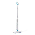 Amazon Basics Steam Mop for All Sealed Hard Floors, Heats Up in 30 Seconds, Chemical-Free Cleaning, 3 Washable Pads, 20-Foot Cord, White