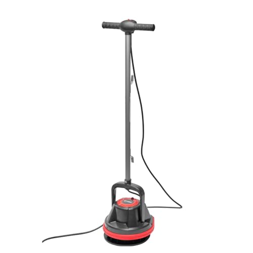 XtremepowerUS 10" Heavy Duty Commercial Pad Polisher Orbiter Hard Floor Buff Cleaner Machine, Wide Cleaning Path Floor Cleaning, 39ft Cord