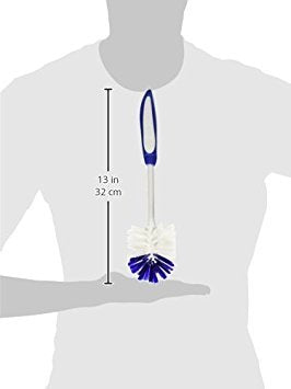 Dawn Ultra Multipurpose 13.5" Twister Bottle Cleaning Brush, White/Blue