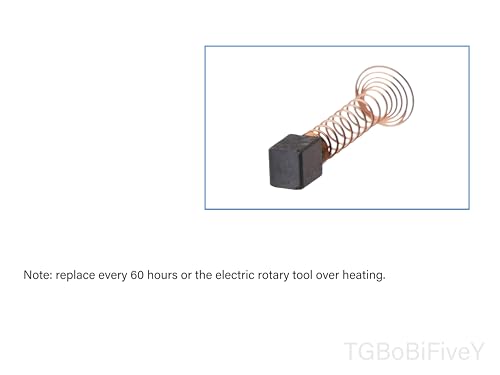 TGBoBiFiveY 90930-05 Carbon Motor Brushes for Dremel Parts 275 285 300 395 595 (Type 3 4 5) and 6000 (Type 1 2) 4 Pack