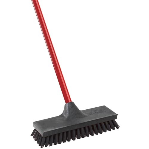 Libman 547 Floor Scrub with Built-In Scraper