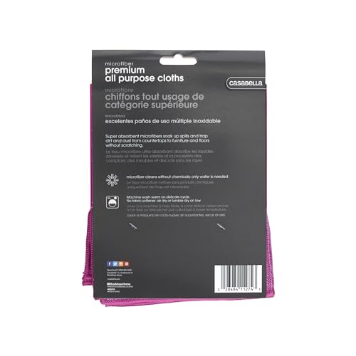 Casabella, Cloth Cleaning All Purpose Microfiber