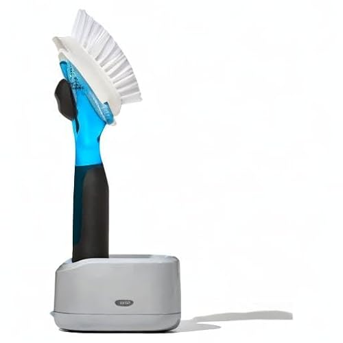 OXO New Good Grips Soap Dispensing Dish Brush Storage Set