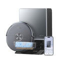 NARWAL Flow 2 Robot Vacuum and Mop Combo, 31,000Pa Suction, FlowWash Self-Cleaning Mop, AI Object Recognition, Self-Emptying & Refilling, 212℉ Hot Water Mop Washing & Drying, Tangle-Free Design