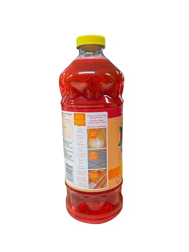 Pine-Sol Mandarin Sunrise Multi-Purpose Cleaner, 4X Cleaning Action, 48oz Pack of 2