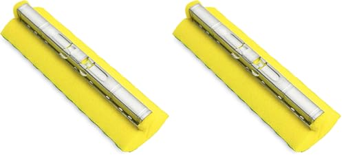 Libman Roller Mop Refill, Pack of 2 | Nitty Gritty | Yellow | Silver | Model 2011