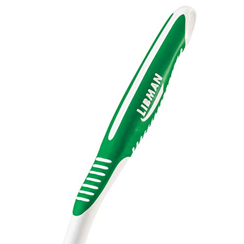 Libman Commercial 1020 Angled Toilet Bowl and Urinal Brush (Pack of 6)