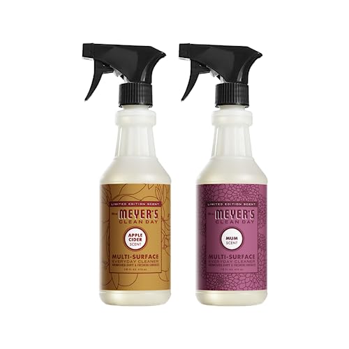 Mrs. MEYER'S CLEAN DAY Variety, 1 Multi-Surface Cleaner, 16 OZ, 1 Multi-Surface Cleaner, 16 OZ, 1 CT (Apple Cider + Mum)
