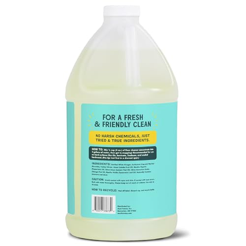 Aunt Fannie's All Purpose Household Cleaner, Multi-surface Spray, Powered by Vinegar for Kitchen, Bath, Windows and Countertops, Lemon Scent (Refill)