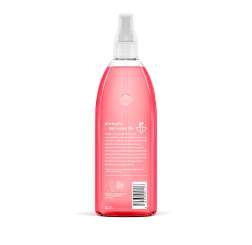 method All-Purpose Cleaner Spray, Pink Grapefruit - Cuts Grease & Grime on Counters, Glass, Sealed Wood & Floors, for Kitchen & Bathroom, 28 fl oz