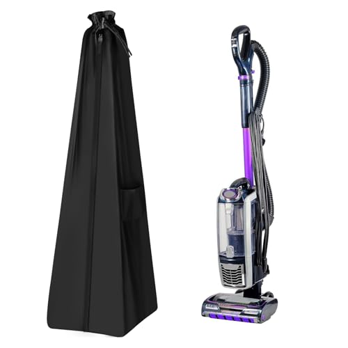 SIRUITON Household Upright vacuum cleaner Storage Bag, Upright vacuum cleaner Protective Cover, dustproof and waterproof,black（ Only Bag）