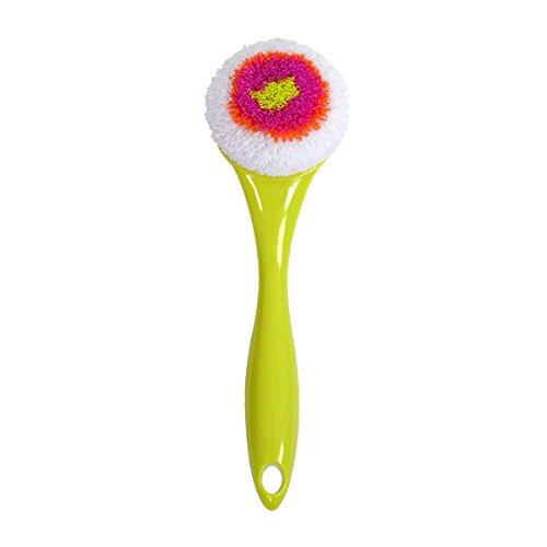 Casabella All-Purpose 11.45" Dish Cleaning Scrub Brush, Color May Vary