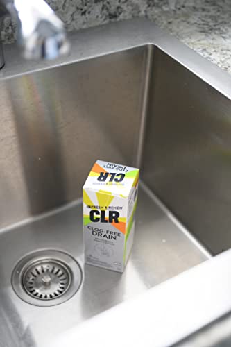 CLR Clog-Free Drain, Pressurized Drain Opener, 4.5 Ounce Aerosol Can