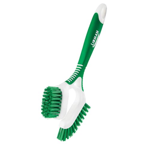 Libman Dual-Sided Tile & Grout Brush | Case of 6