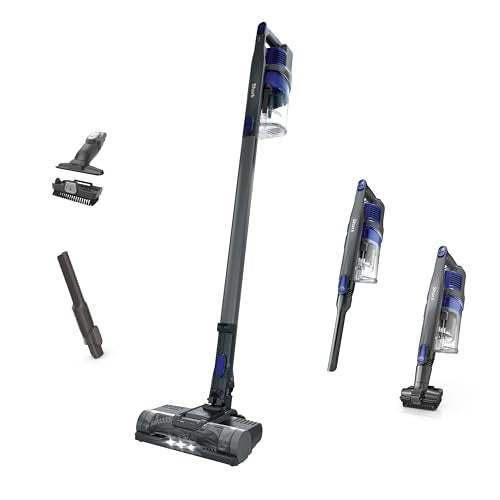 Shark Pet Cordless Stick Vacuum | HyperVelocity Suction, XL Dust Cup, LED Headlights | Removable Handheld with Crevice & Pet Multi-Tool | 40-Min Runtime | Lightweight, Portable | Grey | IX141