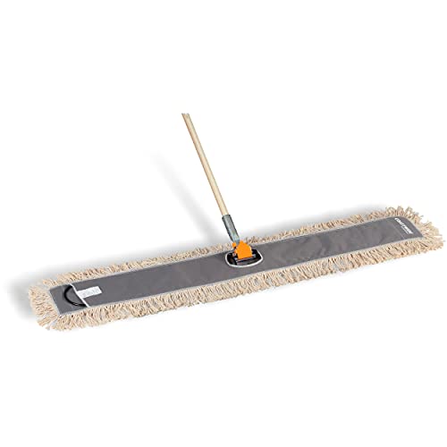 Coastwide Professional Cut-End Dust Mop Head, Cotton, 48" x 5", White