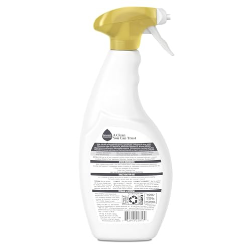 Seventh Generation Disinfecting Spray Multi Purpose Cleaner Lemongrass Citrus Disinfectant Cleaner 26 oz (Packaging May Vary)