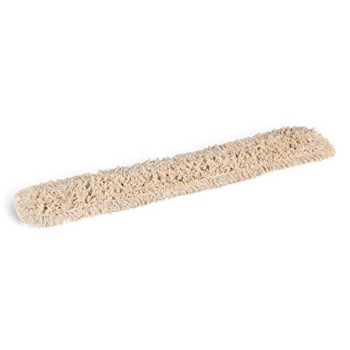 Coastwide Professional Cut-End Dust Mop Head, Cotton, 48" x 5", White