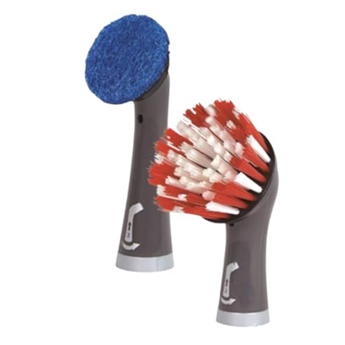 Rubbermaid Reveal Power Scrubber Attachable Scouring & XL Brush Head, for Cordless Electric Battery Powered Scrub Brush, Ideal for Kitchen/Stovetop/Dish/Silverware/Utensils/Appliances