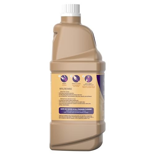 Swiffer WetJet Multi-purpose Hardwood Floor Cleaner Solution Refill, 1.25L (Packaging May Vary)